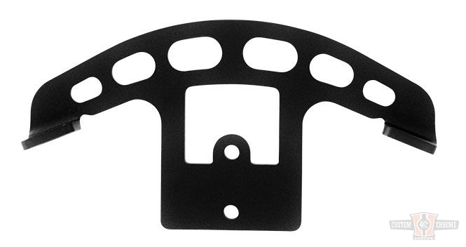 Coil Relocation Kit, Powder Coated, Black For Harley-Davidson