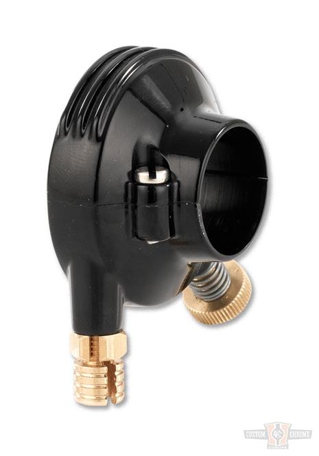 Deluxe Throttle Housing for 1" Handlebar Black For Harley-Davidson