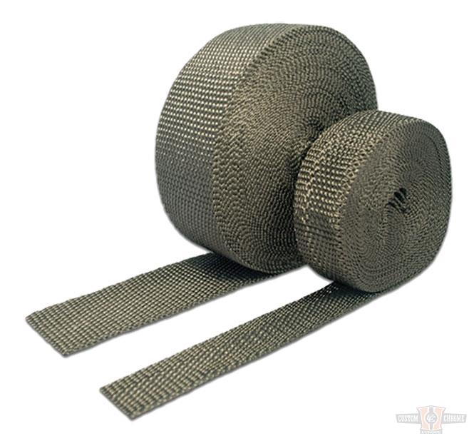 Carbon Fiber Exhaust Wrap 1" x 1/16" x 50 Ft. Roll For Harley-Davidson