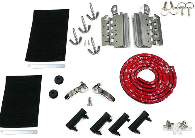 Saddlebag Hardware Kit For Harley-Davidson