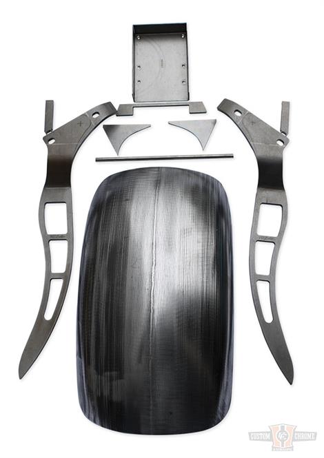 TXT, DIY Rear Fender Kit,  Softail Medium (3 Cut Out) FXST/FLST, 200 Tire For Harley-Davidson