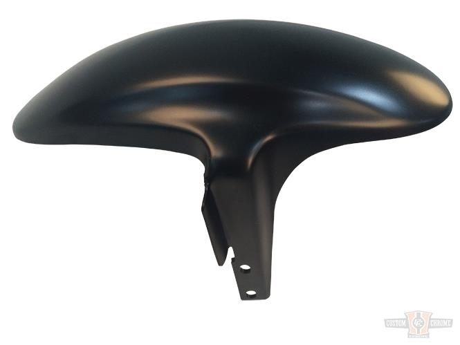 Cult-Werk, Front Fender, Custom V1, ABS Plastic, Black For Harley-Davidson