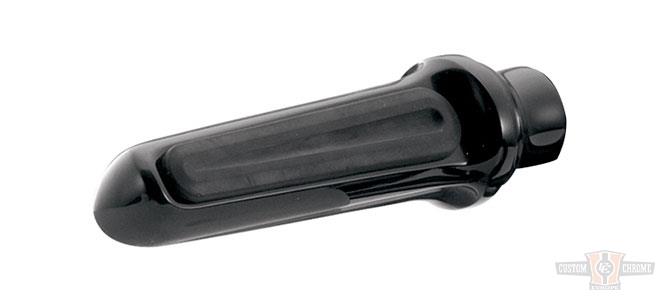 Contour Shifter Peg, Black For Harley-Davidson