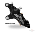 Brake Caliper 112X6B Right For 13" Brake Disc, Contrast Cut For Harley-Davidson