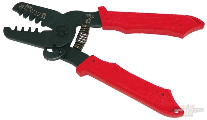 Universal Mini "U" Barrel Crimp Tool, MX-1900 JST And Delphi Terminals For Harley-Davidson