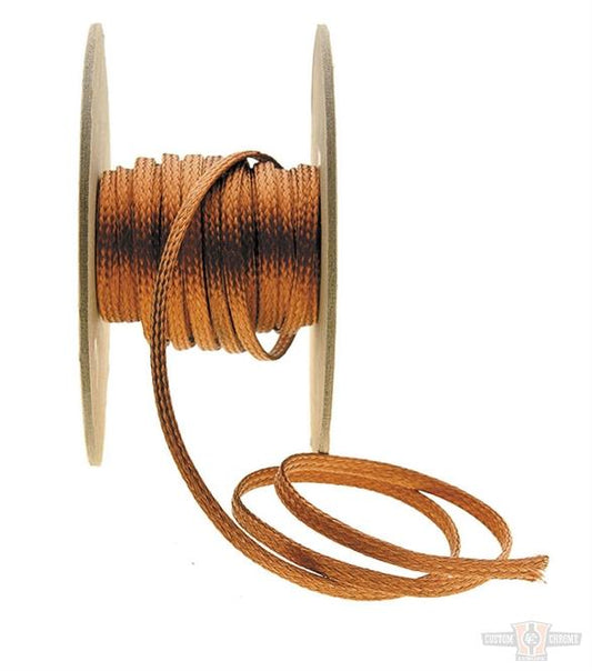 3/4" (Maximum ID ) Copper Braiding, 25-Foot Roll For Harley-Davidson