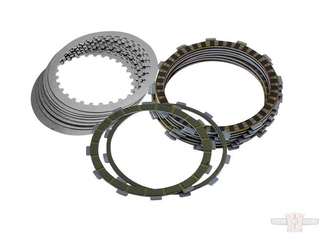 Clutch Plate Kit- Carbon Fiber For Harley-Davidson