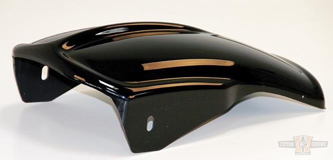 Rear Fender, Old School, Black For Harley-Davidson