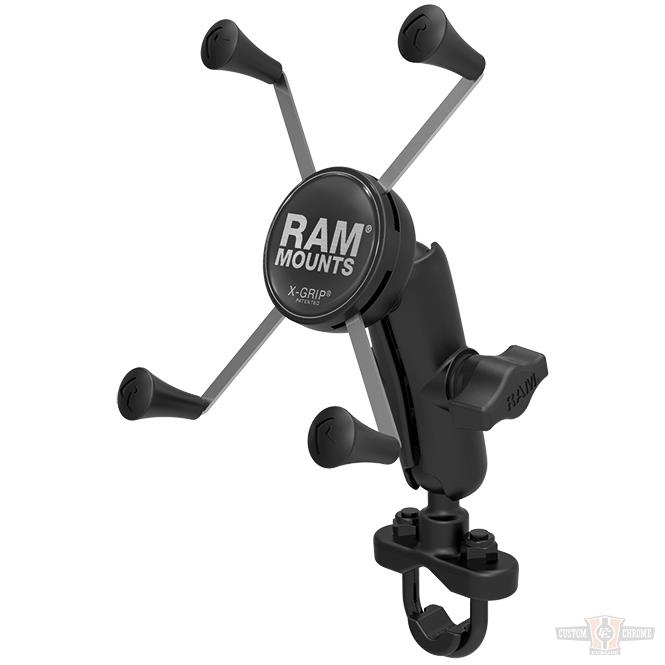 RAM Rail U-Bolt Mount Universal X-Grip For Harley-Davidson