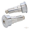 Bar End Weight, Curve, Aluminum, Chrome For Harley-Davidson