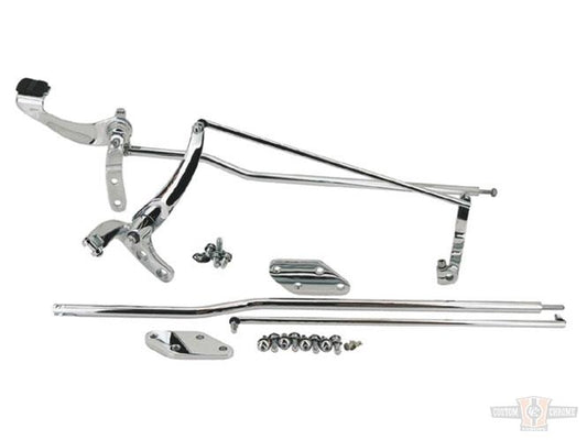 Forward Control Kit, Dyna, Chrome For Harley-Davidson