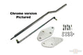2" Extension Kit, Dyna, Black For Harley-Davidson