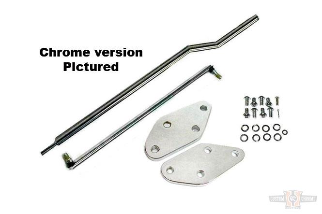 2" Extension Kit, Dyna, Black For Harley-Davidson