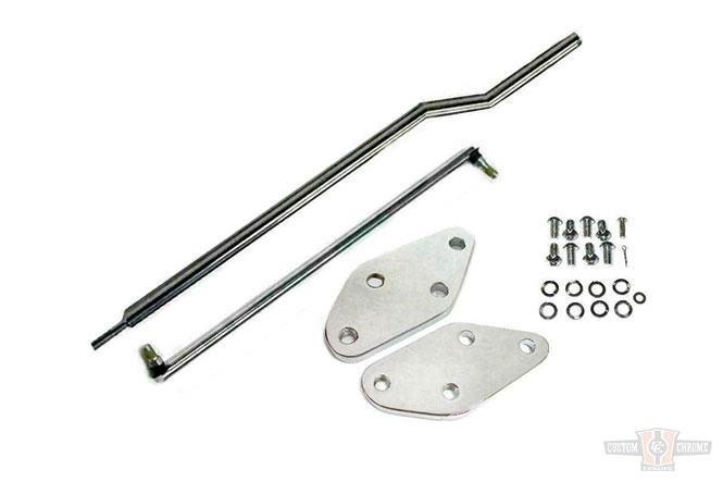 2" Extension Kit, Dyna, Chrome For Harley-Davidson