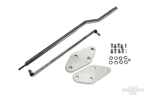 2" Extension Kit, Dyna, Chrome For Harley-Davidson