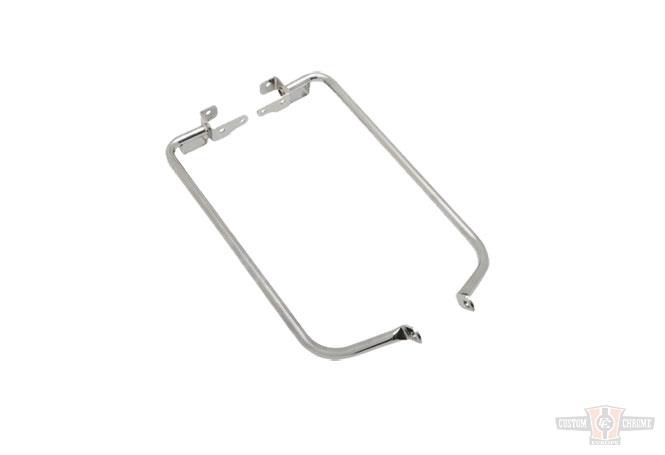 Chrome Saddlebag Support Bracket Kit For Harley-Davidson