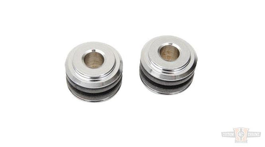 Replacement Bushings For Detachable Docking Hard Ware , .120" Slot , .640" Diameter , 5/16" Hole For Harley-Davidson