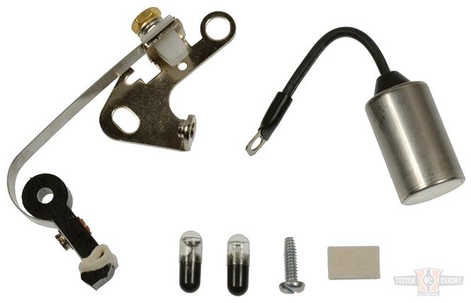 Points & Condenser Kit For Harley-Davidson