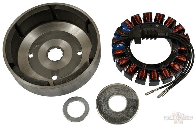 Stator/Rotor Kit Including Spacer, 38 AMP For Harley-Davidson