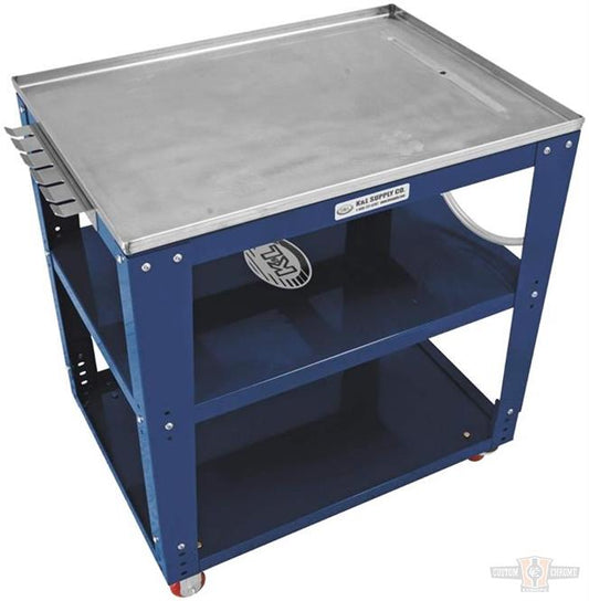 Mobile Bench, Blue For Harley-Davidson