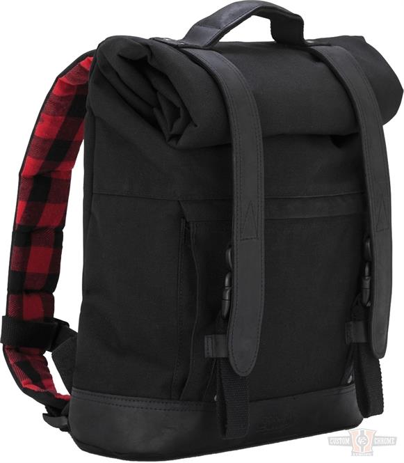 Voyager Back Pack Cordura Black For Harley-Davidson