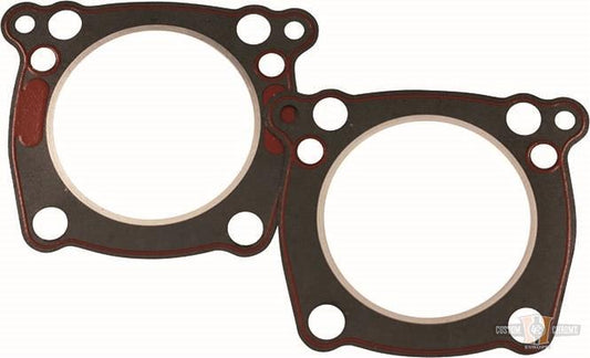 Gasket, Cylinder Head, 107" Composite Head Gasket with Bead .045" For Harley-Davidson