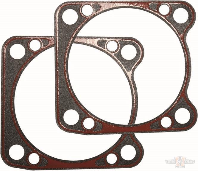 Gasket, Cylinder Base, Foamet Base Gasket with Bead .025" For Harley-Davidson