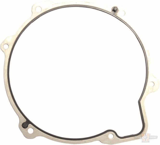 Seal, Inner Primary to Engine Interface gasket, Molded Rubber Seal on Metal Core For Harley-Davidson