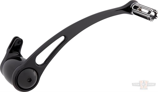 10-Gauge Brake Arm Black For Harley-Davidson