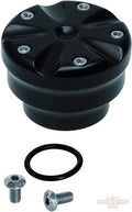 Mini Oil Reservoir, Beta, Black Anodized For Harley-Davidson