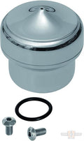 Mini Oil Reservoir, Omega, Polished For Harley-Davidson