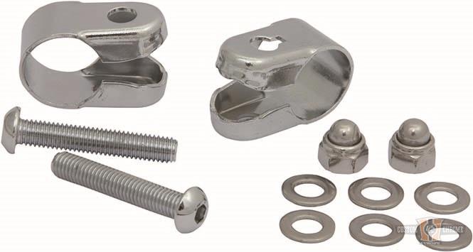 Handlebar Clamps, 7/8" For Harley-Davidson