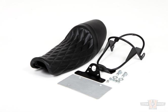 Diagonal Cafe Seat and Taillight Bracket Kit For Harley-Davidson