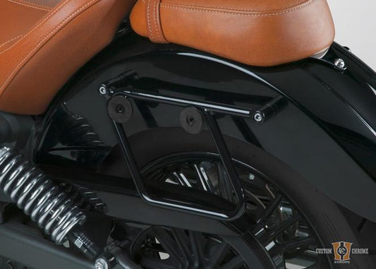 Cruiseliner Saddlebag Mount, Gloss Black For Harley-Davidson