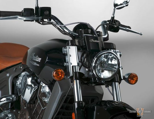 Switchblade Quick Release Mount Kit, Chrome For Harley-Davidson