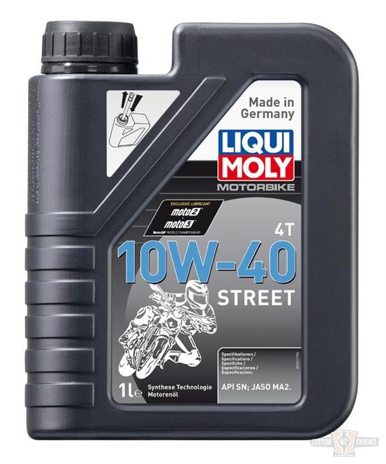 Motorbike 4T 10W-40 Street, 1l /API SN ,  JASO MA2 / Label Language de-en-es-fr-arab-it-nl-pt-el-da-fi-no-sv-pl-rus-ro-bg-cs-hr-sk-hu-tr-cn For Harley-Davidson