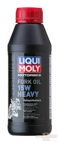 Motorbike Fork Oil 15W heavy, 500ml / Label Language de,en,it,es,pt For Harley-Davidson