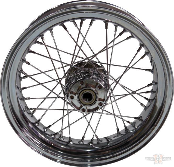 21 x 2.15" Front Wheel, 40-Spoke, Chrome For Harley-Davidson