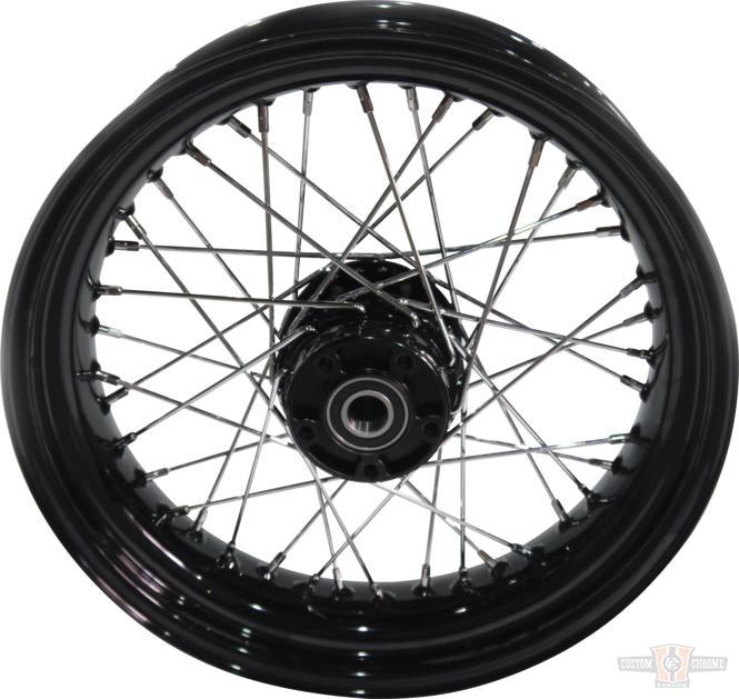 17 X 4.5" Rear Wheel, 40-Spoke, Black For Harley-Davidson