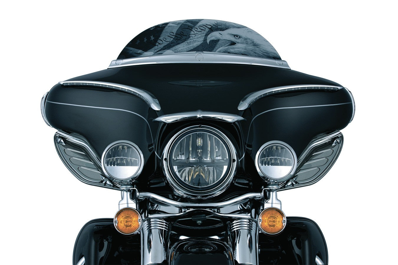 Adjustable deflectors for Harley-Davidson® Adjustable Air Defectors