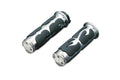 Pair of Handlebar Grips for Harley-Davidson Kuryakyn ISO Flame