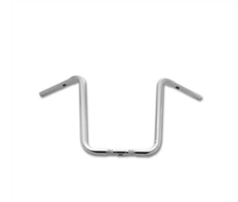 Manillar Cuelgamonos Estrecho 14" Cromado 1-1/4" Diametro Para Harley-Davidson