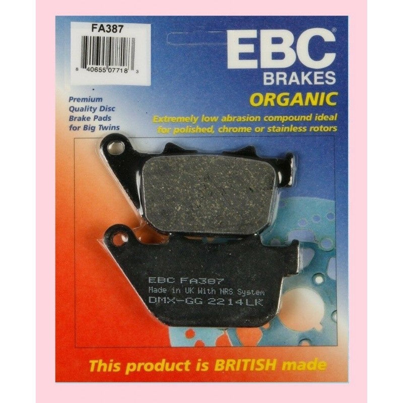 Hintere Bremsbeläge für Harley-Davidson Sportster 2004-2013