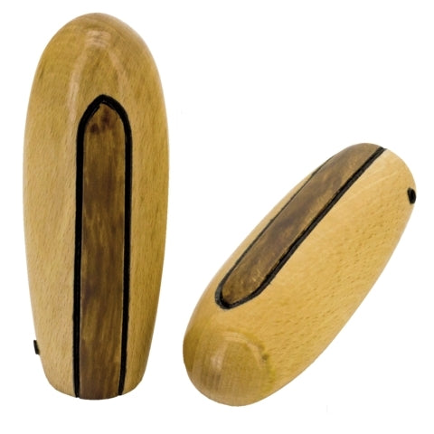 Puños De Madera Para Harley-Davidson Long Board Wooden Hand Grips