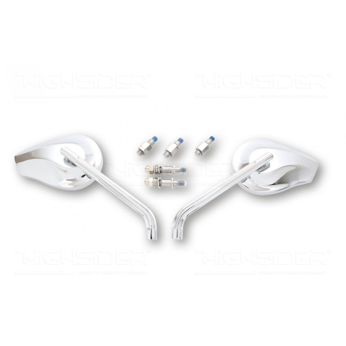 Espejos Retrovisores Homologados Para Harley-Davidson Chrome Mirror Kit