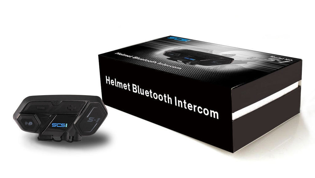 Intercomunicador Para Moto SCS S-1 Bluetooth