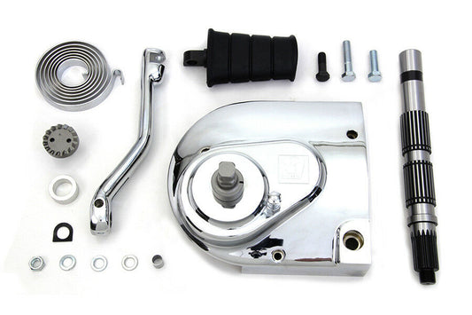 Kick Starter Conversion Kit Chrome For Harley-Davidson