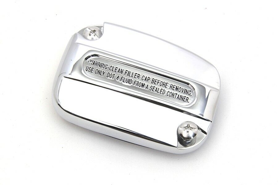 Chrome Front Clutch Master Cylinder Cover For Harley-Davidson Touring
