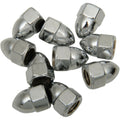 Chrome Acorn Nut 5/16"-24 UNF For Harley-Davidson