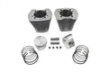 88  Evolution Big Bore Cylinder Kit Silver For Harley-Davidson